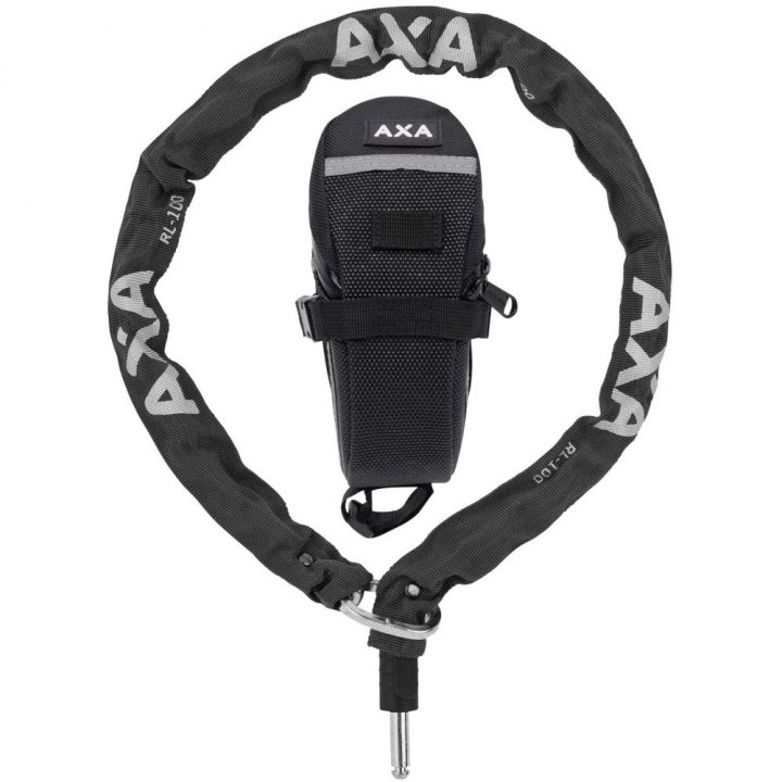 Dakloos Niet verwacht Scheur AXA RLC 100 Plug-In-Chain + Bag for Frame Lock | Electric Avenue | Austin,  Dallas, Houston TX